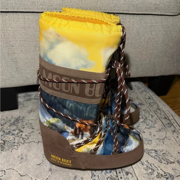 Moon Boot X Guest In Residence Icon High Postcard Cocoa Boots - Picture 4 of 10